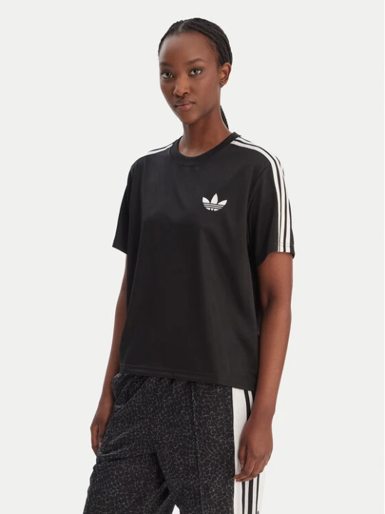 Zdjęcie produktu adidas T-Shirt Firebird KD5574 Czarny Loose Fit
