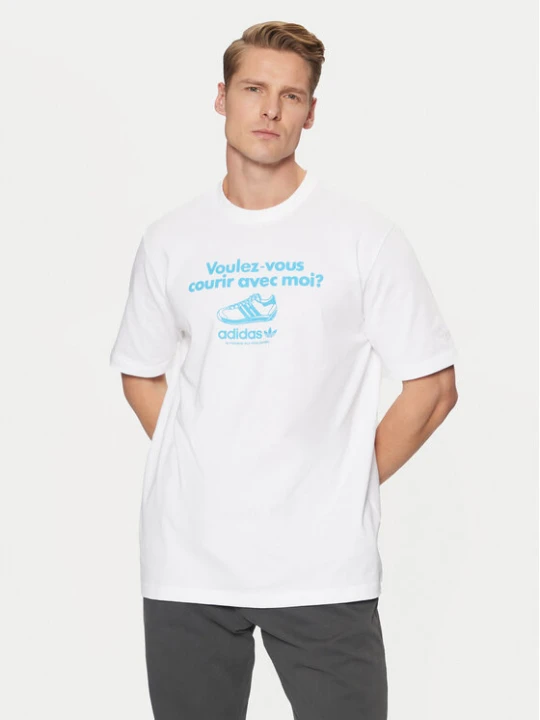 Zdjęcie produktu adidas T-Shirt Graphic Tee JC8365 Biały Regular Fit