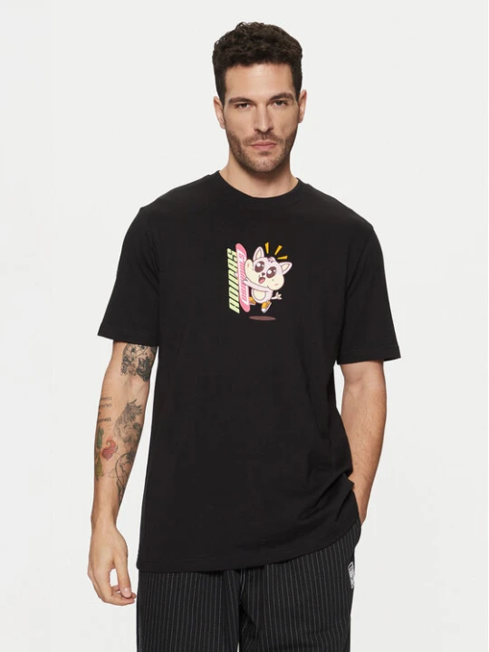 Zdjęcie produktu adidas T-Shirt Kawaii JP2675 Czarny Regular Fit
