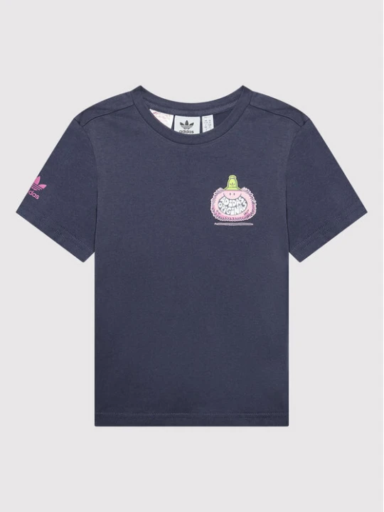 Zdjęcie produktu adidas T-Shirt KEVIN LYONS HF7539 Granatowy Regular Fit