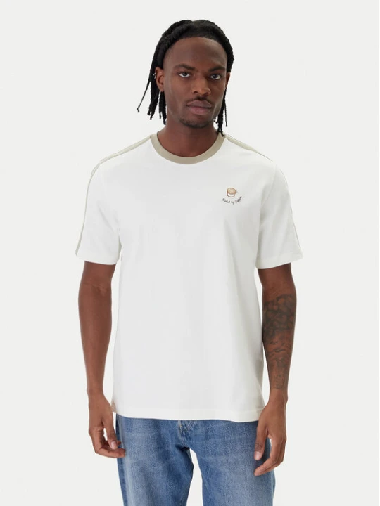 Zdjęcie produktu adidas T-Shirt Lux Coffee Cafe Cup Graphic JZ5072 Biały Loose Fit