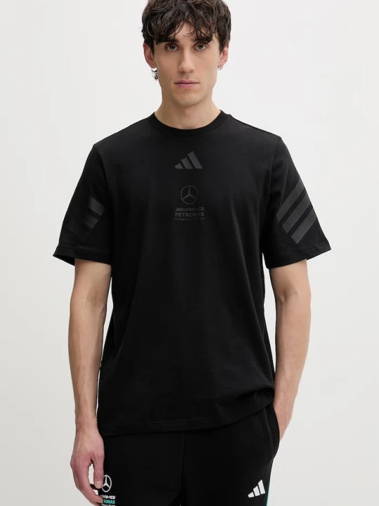 Zdjęcie produktu adidas T-shirt męski bawełniany x Mercedes czarny