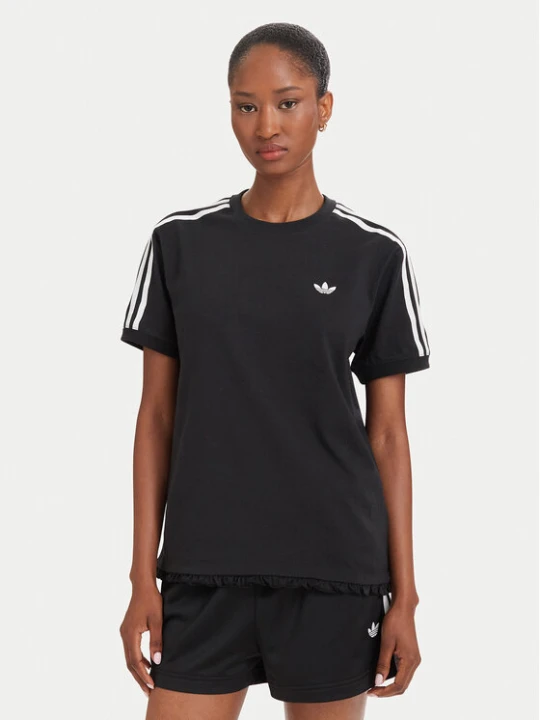 Zdjęcie produktu adidas T-Shirt Pleated 3S LG4313 Czarny Regular Fit