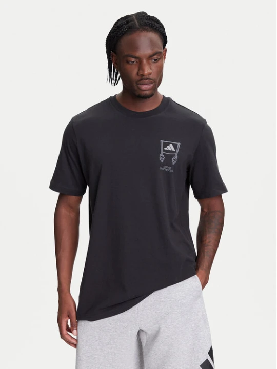 Zdjęcie produktu adidas T-Shirt Stadium Crowd lJX7474 Czarny Loose Fit