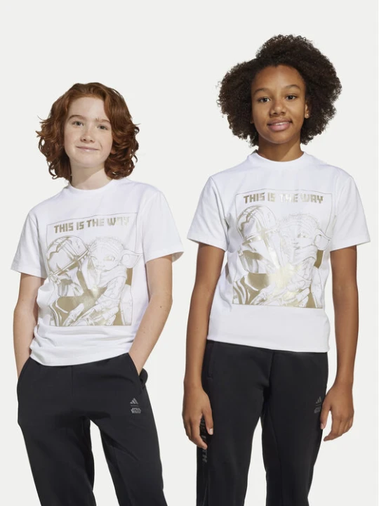 Zdjęcie produktu adidas T-Shirt Star Wars The Mandalorian™ JF3637 Biały Regular Fit