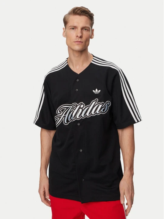 Zdjęcie produktu adidas T-Shirt Summer League Varsity Baseball KE2244 Czarny Oversize