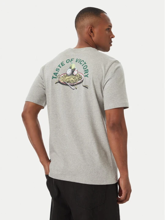 Zdjęcie produktu adidas T-Shirt Taste Of Victory Pasta Graphic KG0945 Szary jasny Regular Fit