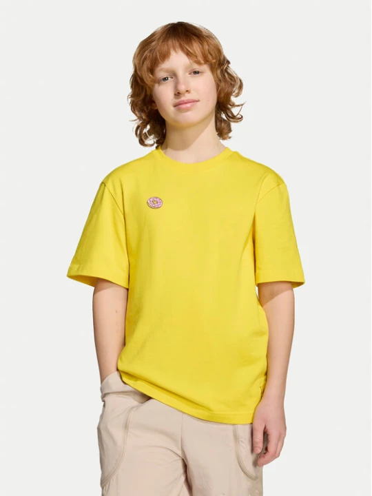 Zdjęcie produktu adidas T-Shirt The Simpsons Graphics JM0818 Żółty Loose Fit