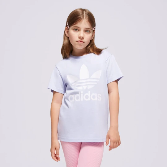 Zdjęcie produktu Adidas T-Shirt Trefoil Tee Girl fioletowy