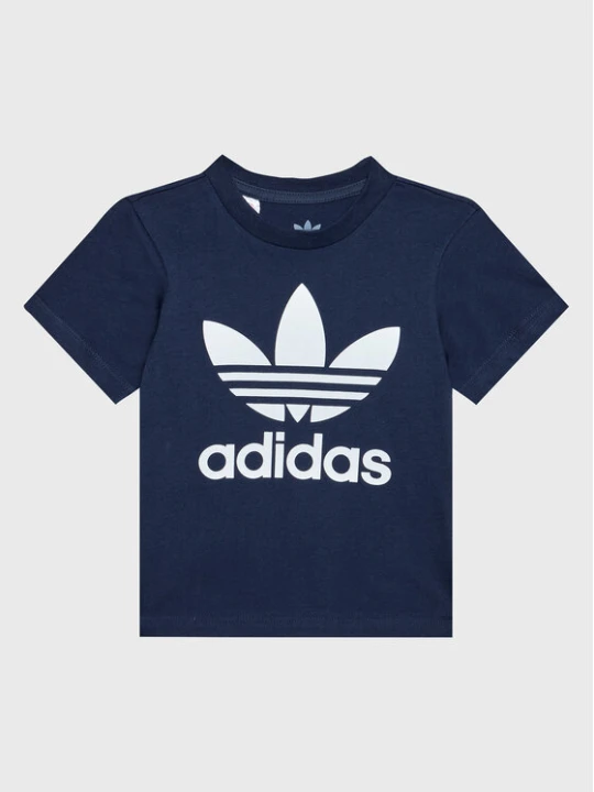 Zdjęcie produktu adidas T-Shirt Trefoil Tee HK7503 Granatowy Regular Fit