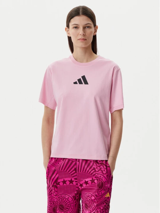 Zdjęcie produktu adidas T-Shirt Z.N.E. JC5401 Różowy Regular Fit