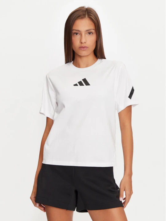 Zdjęcie produktu adidas T-Shirt Z.N.E. JE7857 Biały Regular Fit