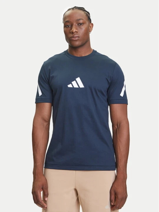 Zdjęcie produktu adidas T-Shirt Z.N.E. JW4735 Granatowy Regular Fit