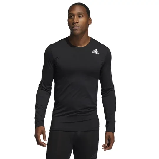 Zdjęcie produktu adidas Techfit Compression Long Sleeve GM5038, Męskie, Czarne, longsleevy, poliester, rozmiar: XXL