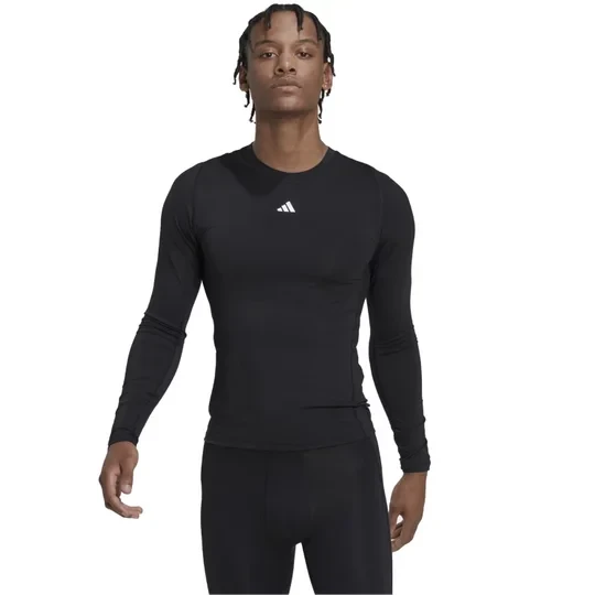 Zdjęcie produktu adidas Techfit Training Long Sleeve HK2336, Męskie, Czarne, longsleevy, poliester, rozmiar: 3XL