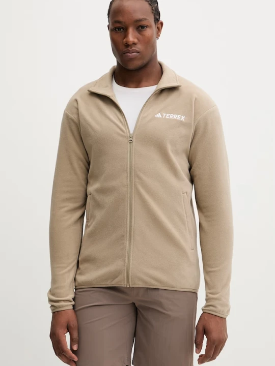 Zdjęcie produktu adidas TERREX bluza rozpinana męska polarowa Essentials brązowy