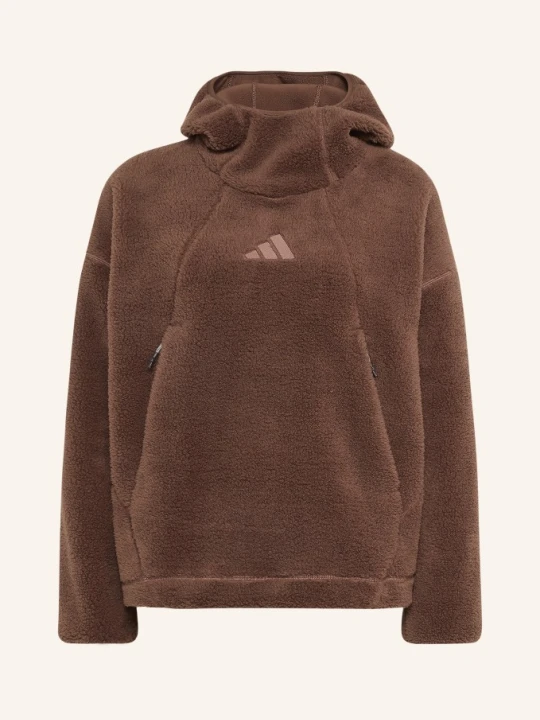 Zdjęcie produktu Adidas Terrex Polarowa Bluza Z Kapturem Xploric Climawarm High Pile braun