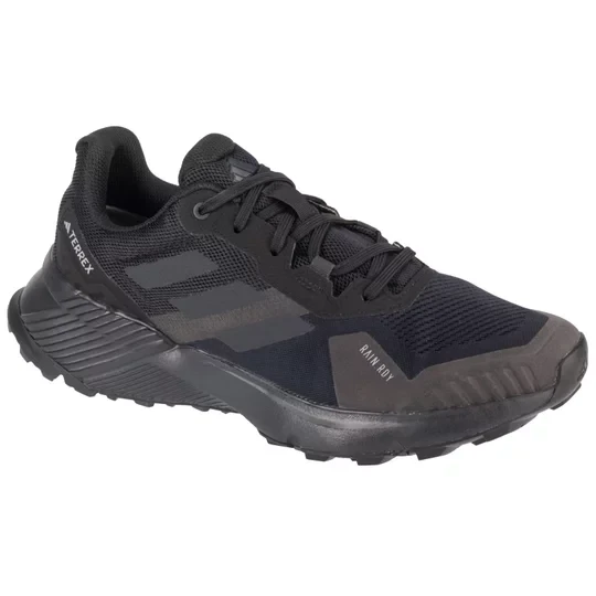 Zdjęcie produktu adidas Terrex Soulstride RAIN.RDY Trail IF5015, Męskie, Czarne, buty do biegania, przewiewna siateczka, rozmiar: 42 2 / 3