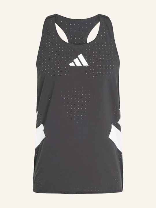 Zdjęcie produktu Adidas Top Do Biegania Adizero Road To Records Singlet schwarz CZARNY