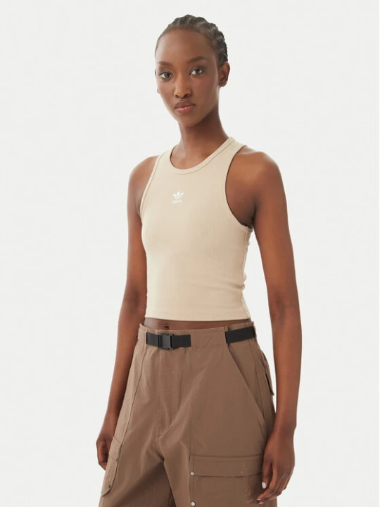 Zdjęcie produktu adidas Top Essentials KD3822 Beżowy Slim Fit
