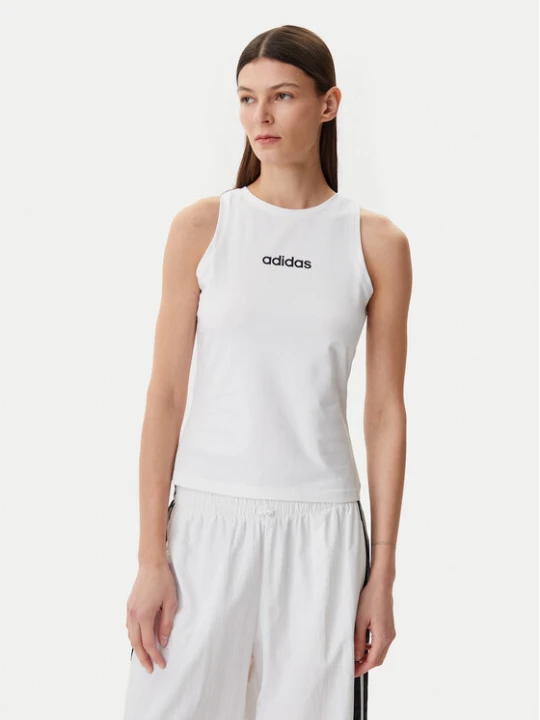 Zdjęcie produktu adidas Top Essentials Linear JC5799 Biały Slim Fit