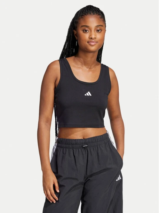 Zdjęcie produktu adidas Top Essentials Small Logo JE1321 Czarny Slim Fit