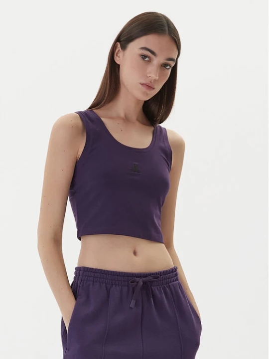 Zdjęcie produktu adidas Top Essentials Small Logo KB7127 Fioletowy Slim Fit