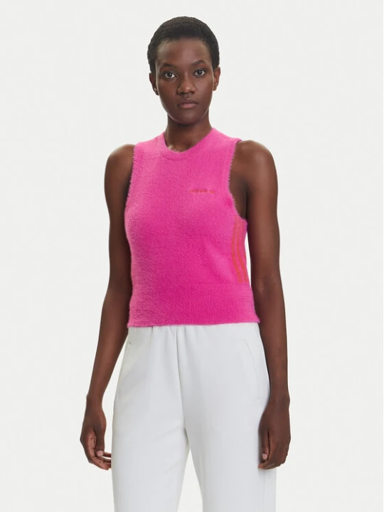 Zdjęcie produktu adidas Top JW3648 Różowy Slim Fit