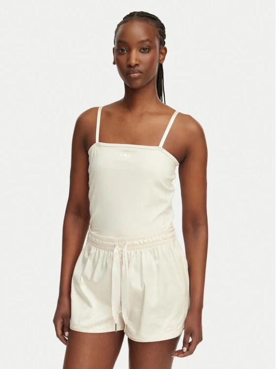 Zdjęcie produktu adidas Top Pearl Tube KE3403 Écru Slim Fit Kremowy