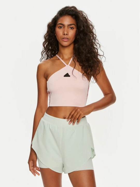 Zdjęcie produktu adidas Top Tiro Cut 3-Stripes Summer IX3504 Różowy Slim Fit