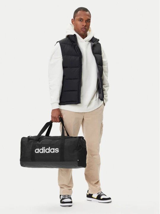 Zdjęcie produktu adidas Torba Linear Duffel Medium JD9555 Czarny