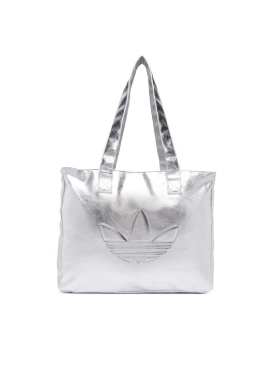 Zdjęcie produktu adidas Torebka Shopper Metallic Pu Bag KR1566 Srebrny