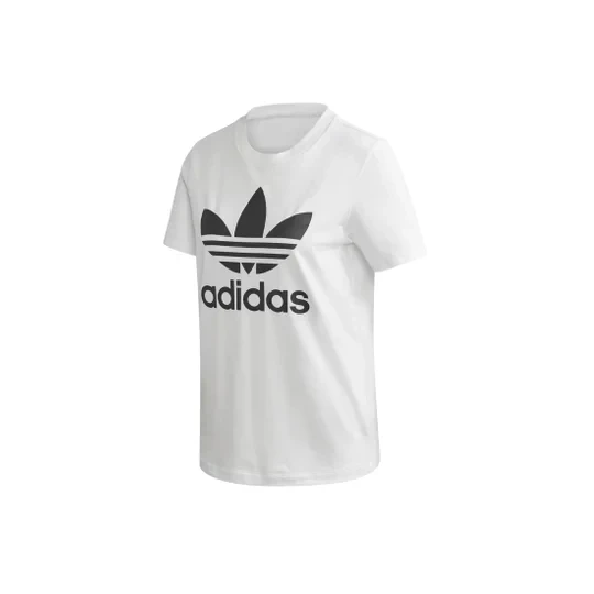 Zdjęcie produktu adidas Trefoil Tee FM3306, Damskie, Białe, t-shirty, bawełna, rozmiar: 30 adidas Originals