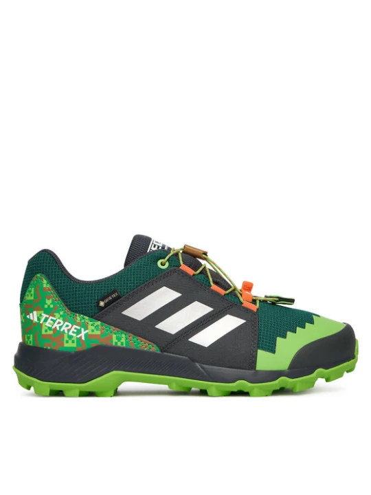 Zdjęcie produktu adidas Trekkingi Minecraft Terrex Gore-Tex Hiking JR1314 Zielony