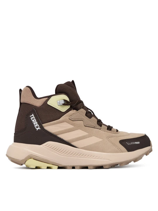 Zdjęcie produktu adidas Trekkingi Terrex Anylander Leather Mid Climaproof Hiking Shoes KJ6790 Brązowy