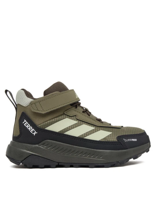 Zdjęcie produktu adidas Trekkingi Terrex Anylander Mid Climaproof Children Hiking Shoes KJ2671 Zielony