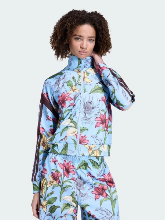 Zdjęcie produktu adidas Bluza X Frarm Rio House Of Trio Track Top KX0043 Niebieski jasny Regular Fit