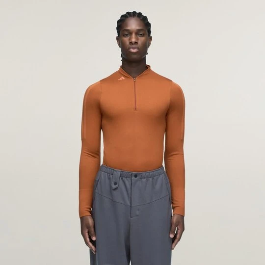Zdjęcie produktu adidas x entire studios Uniform Flatknit koszulka z długim rękawem Fox Red
