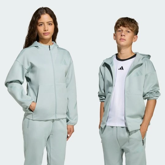 Zdjęcie produktu adidas Z.N.E. Bluza dresowa Full-Zip Hooded zielony