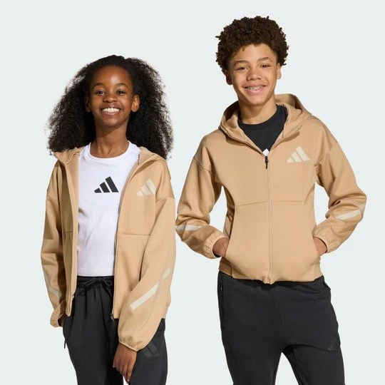 Zdjęcie produktu adidas Z.N.E. Bluza dresowa Full-Zip Hooded brązowy