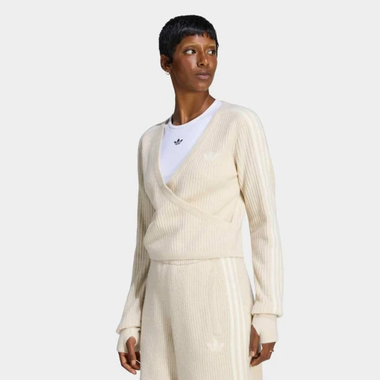 Zdjęcie produktu Adiluna Season 2 X Jennie Knitted Wrap Around Cardigan adidas Originals beż