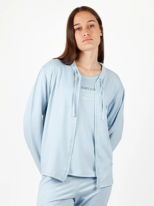 Zdjęcie produktu admas Bluza w kolorze błękitnym rozmiar: XL