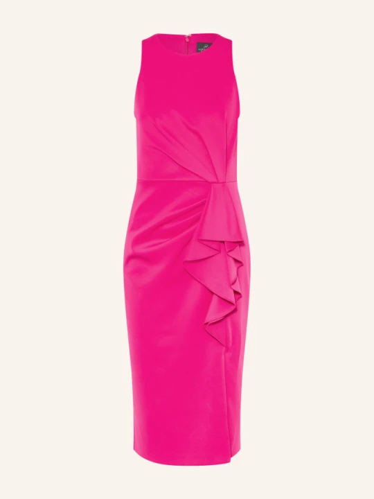 Zdjęcie produktu Adrianna Papell Sukienka O Kroju Etui Z Falbanami pink