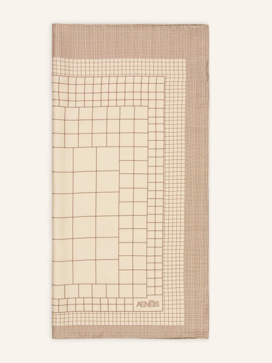 Zdjęcie produktu Aeneis Jedwabna Chustka beige