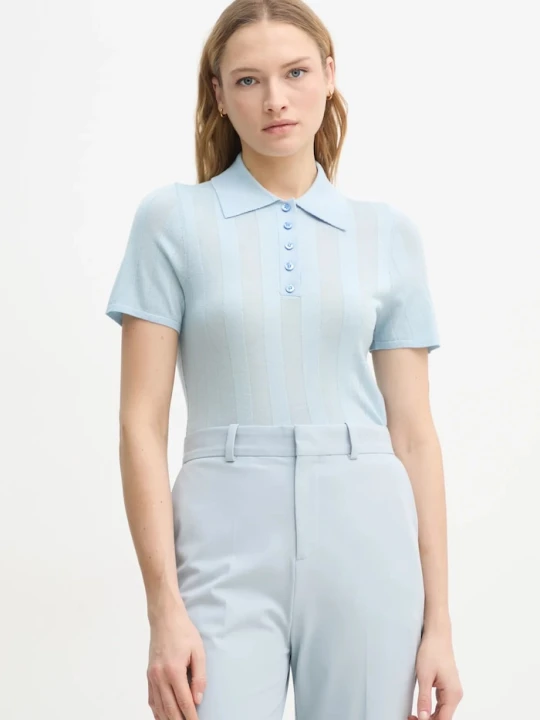 Zdjęcie produktu AERON polo wełniane TOSCA niebieski