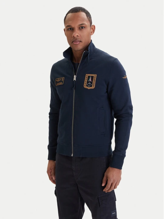 Zdjęcie produktu Aeronautica Militare Bluza 261FE2102UF00679 Granatowy Regular Fit
