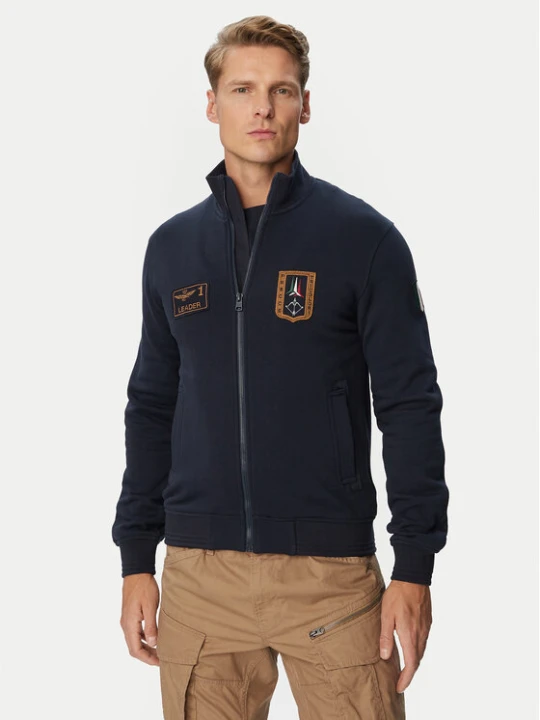 Zdjęcie produktu Aeronautica Militare Bluza 262FE2130UF00689 Granatowy Regular Fit