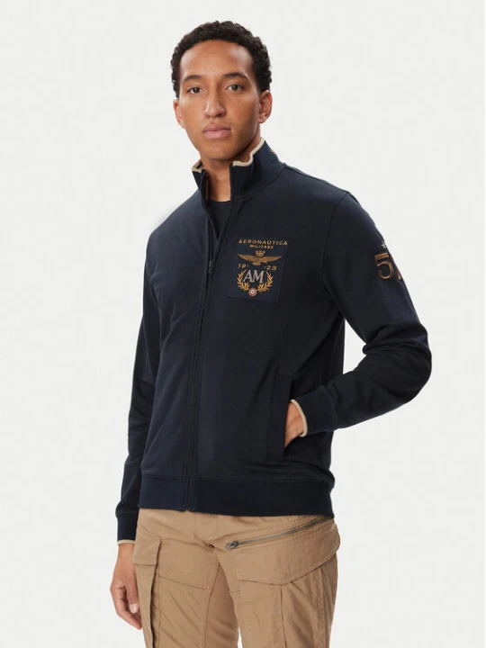 Zdjęcie produktu Aeronautica Militare Bluza 262FE2136UF00662 Granatowy Regular Fit