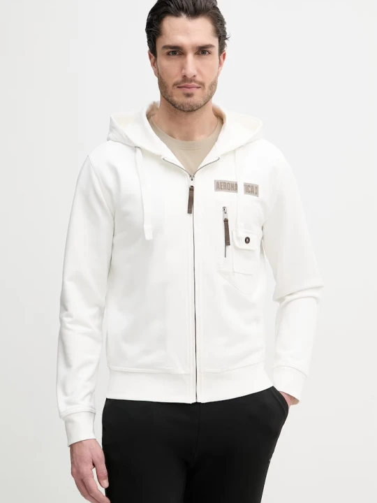Zdjęcie produktu Aeronautica Militare bluza bawełniana biały