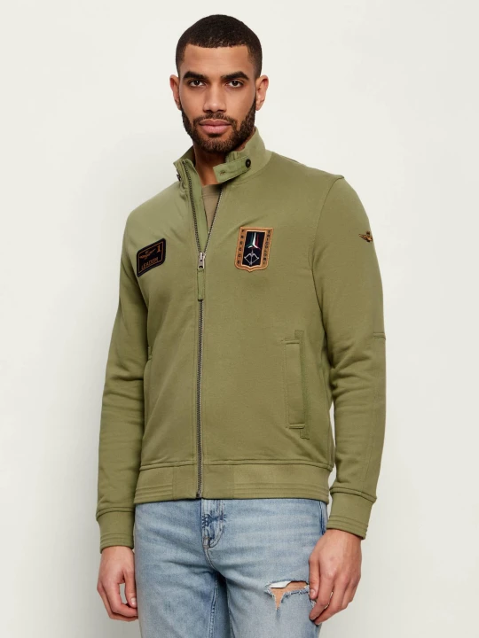 Zdjęcie produktu Aeronautica Militare Bluza | Regular Fit oliwkowy